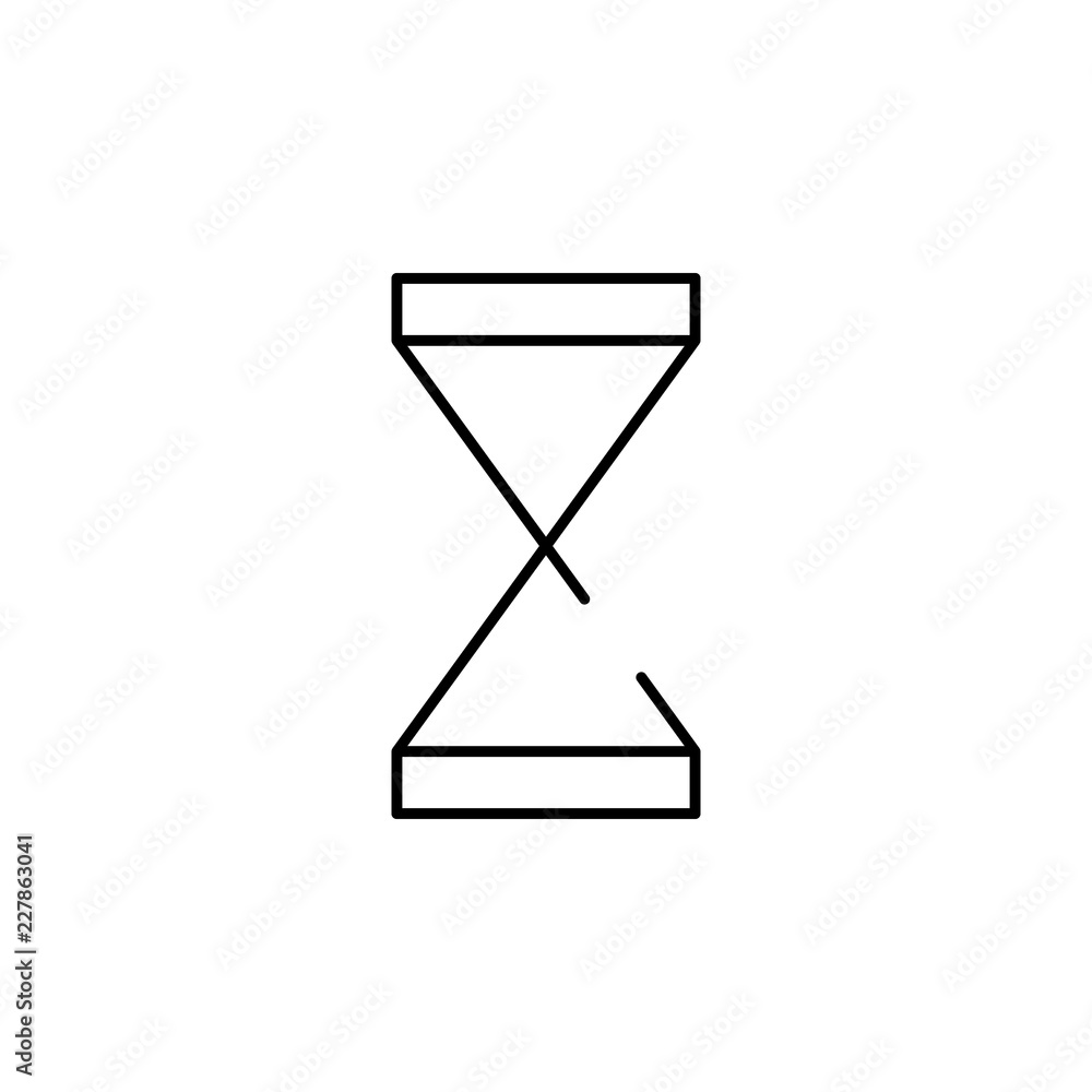 loading hourglass icon. Element of speed icon for mobile concept and web apps. Thin line loading hourglass icon can be used for web and mobile loading hourglass icon. Element of speed icon for mobile concept and web apps. Thin line loading hourglass icon can be used for web and mobile