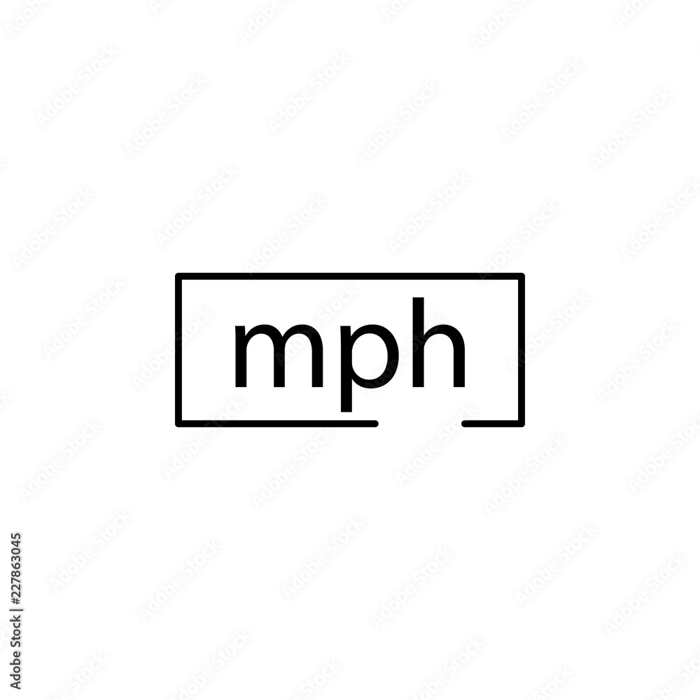 miles per hour icon. Element of speed icon for mobile concept and web apps. Thin line miles per hour icon can be used for web and mobile miles per hour icon. Element of speed icon for mobile concept and web apps. Thin line miles per hour icon can be used for web and mobile