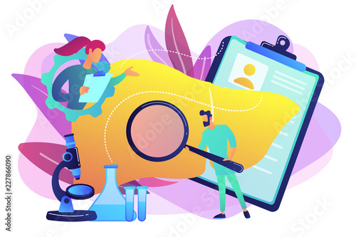 Cirrhosis concept vector illustration.
