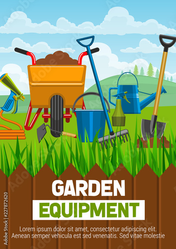 Gardening equipment and farming tools