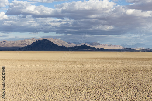 Soda dry lake at the Mojave...