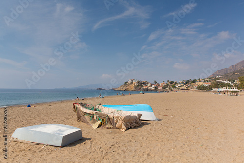 Bolnuevo beach near Mazarron Murcia Spain  photo