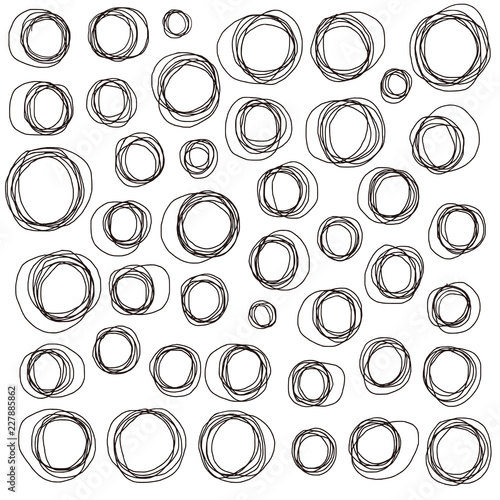 歪んだドットのイラスト,