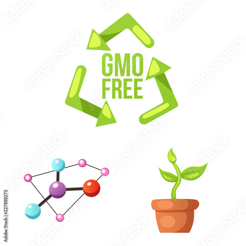 Vector illustration of  and  icon. Collection of  and  stock vector illustration.