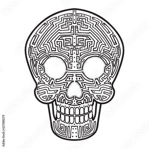 Mexican Calavera Skull