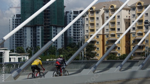 Seri Wawasan the cable bridge in Putrajaya photo