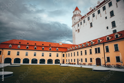 Bratislava Castle in autumn