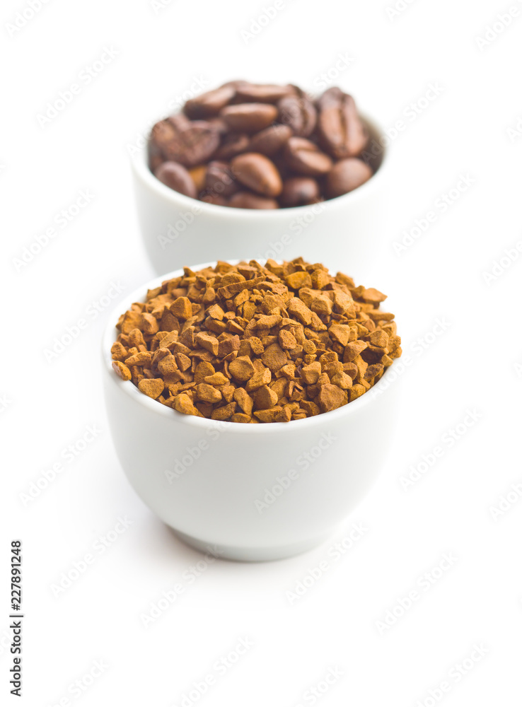 The instant coffee. The instant coffee.