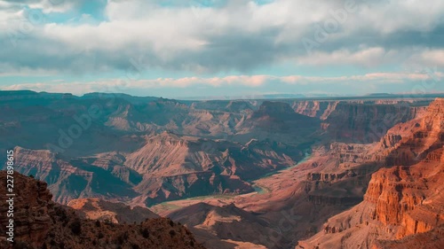 Grand Canyon sunset timelapse