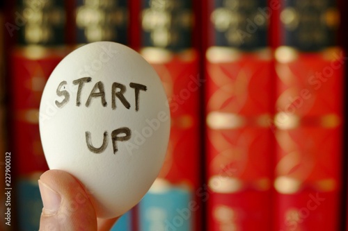 Εκτύπωση καμβά nurturing or incubator startup concept