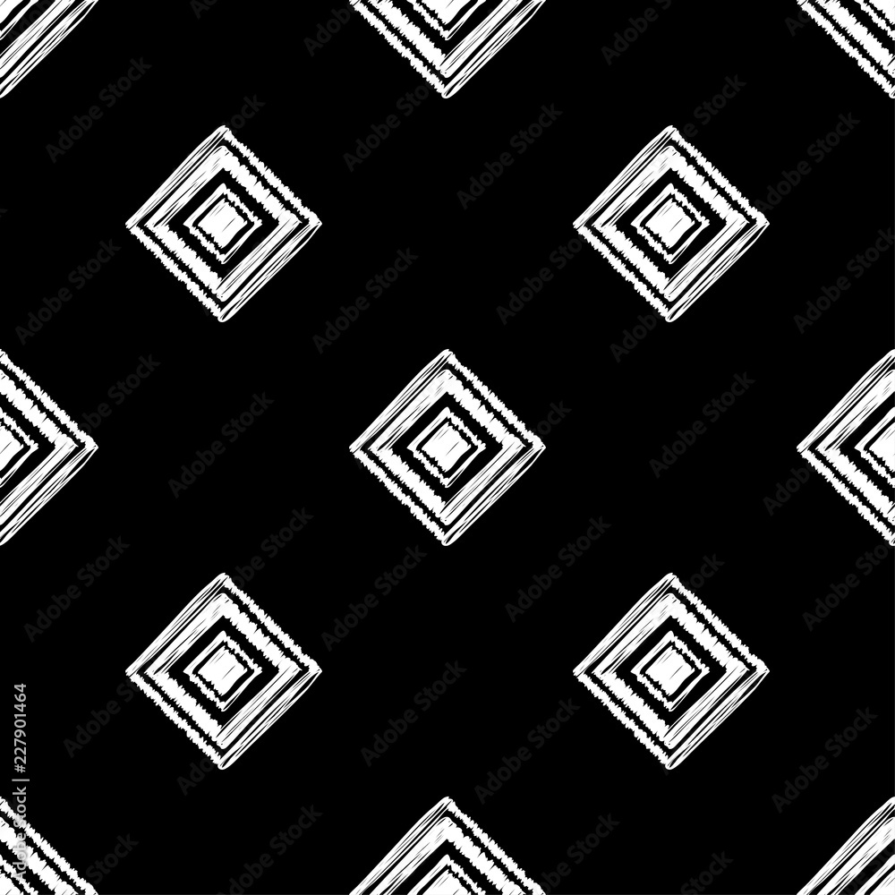 Seamless abstract geometric pattern. Mosaic texture. Brushwork. Hand hatching. Can be used for wallpaper, textile, invitation card, wrapping, web page background. Seamless abstract geometric pattern. Mosaic texture. Brushwork. Hand hatching. Can be used for wallpaper, textile, invitation card, wrapping, web page background.