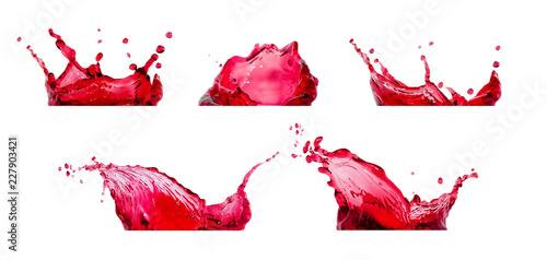 red splashes collection photo