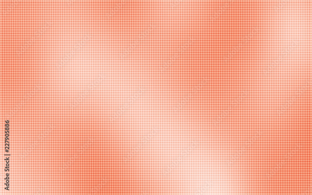 Fototapeta premium Modern abstract orange pattern. Color textile background.