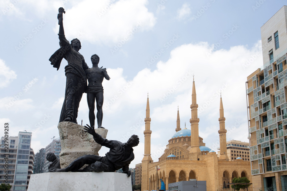 Fototapeta premium Beirut down town