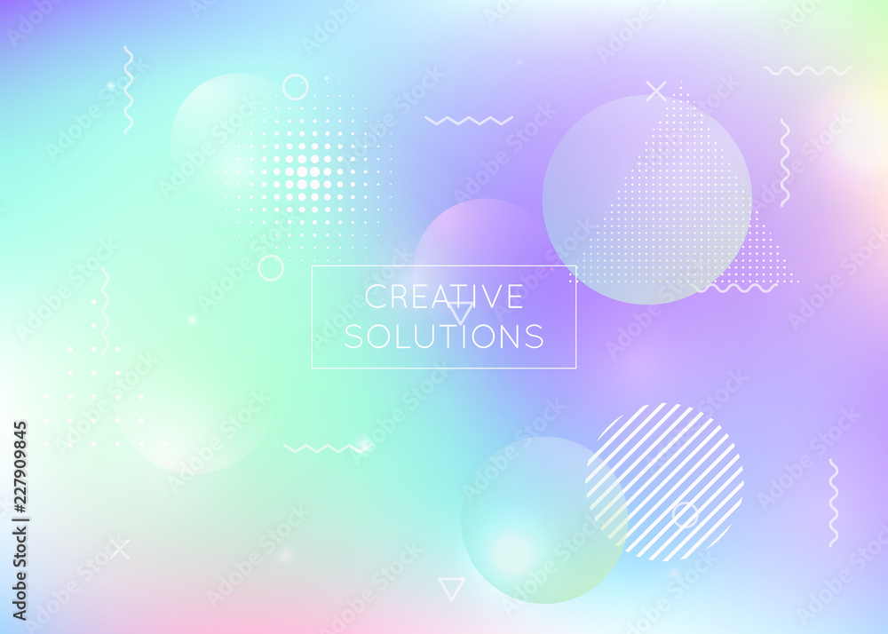 Memphis gradient background with liquid shapes. Dynamic holographic fluid with bauhaus elements. Graphic template for placard, presentation, banner, brochure. Bright memphis gradient. Memphis gradient background with liquid shapes. Dynamic holographic fluid with bauhaus elements. Graphic template for placard, presentation, banner, brochure. Bright memphis gradient.