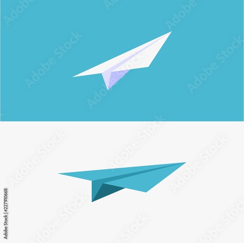 Papper Plane Illustration