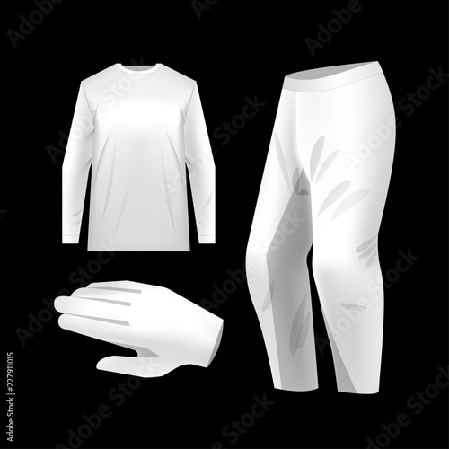 sportswear kit mockup templates