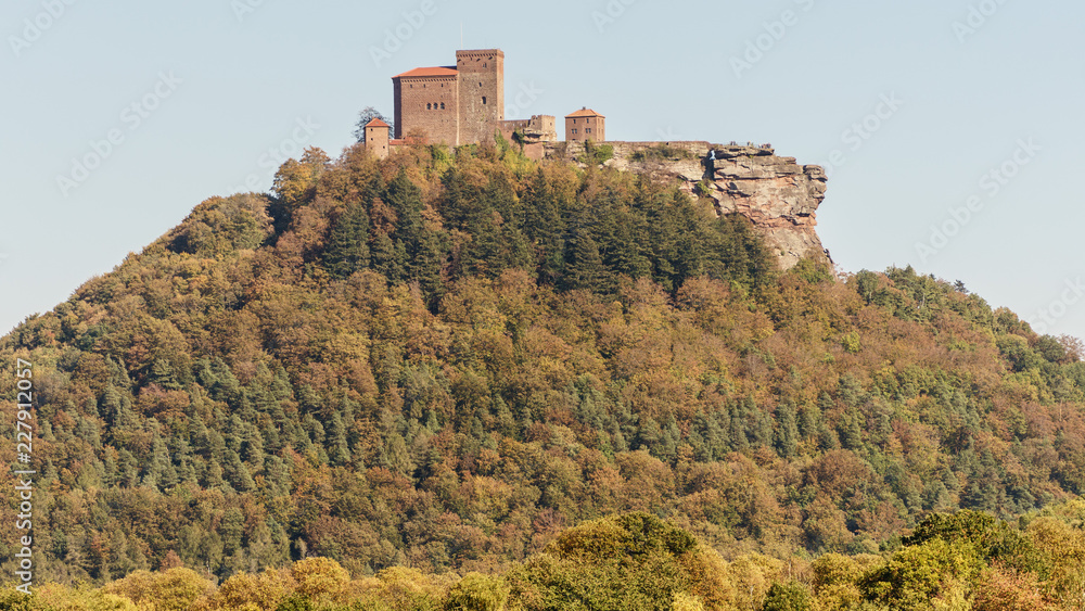 Burg Trifels - 11 th-century hilltop sandstone castle