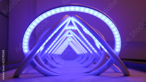 Ultra violet rounded gate
