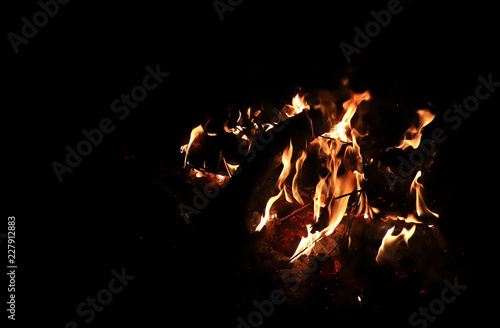 Background of fire 