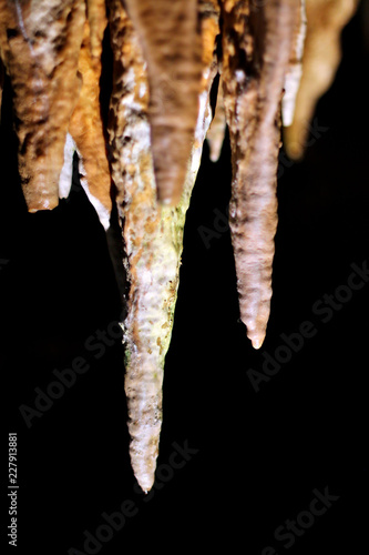 stalactite close up