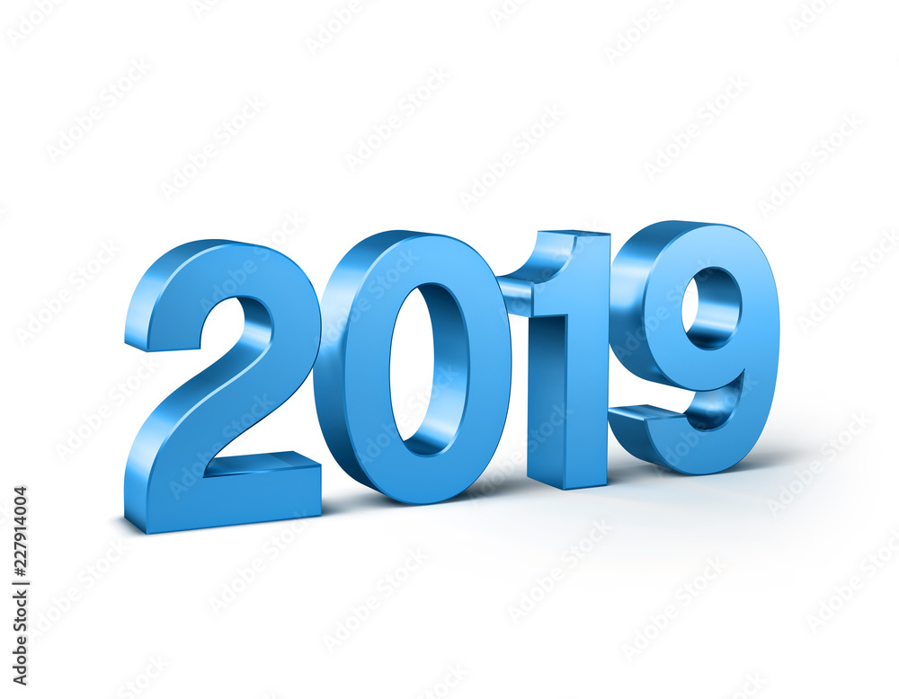 Blue 2019 date number Blue 2019 date number