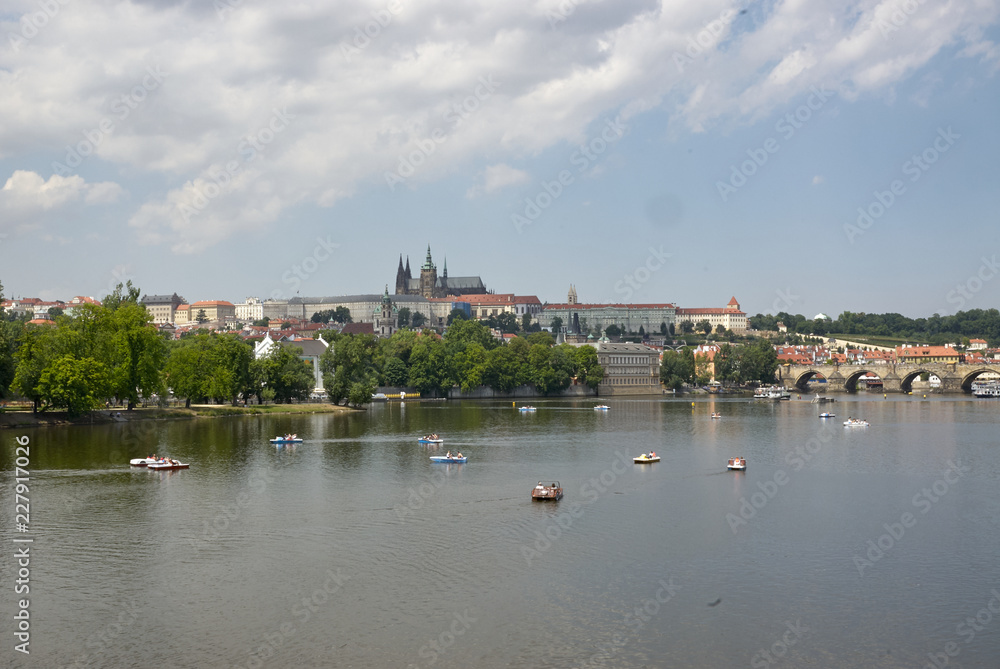 Fototapeta premium panorama of prague
