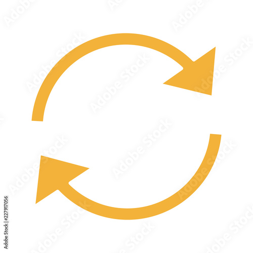 Refresh arrows glyph color icon Free Download Refresh arrows glyph color icon - GFXLoad