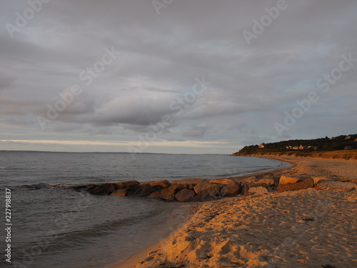 Menemsha Beach beim Sonnenuntergang, Massachusetts