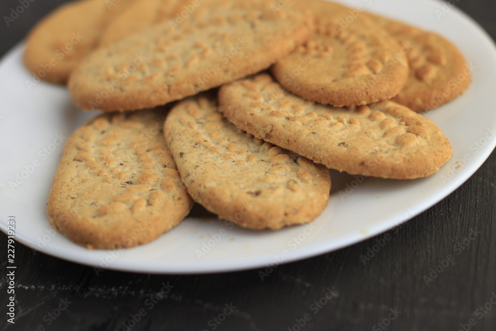 food, cookies, cookie, snack, sweet, isolated, dessert, biscuit, baked, white, delicious, sugar, pastry, bakery, tasty, biscuits, brown, closeup, cake, cracker, diet, stack