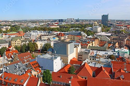 View of Riga in a sunny day, Latvia