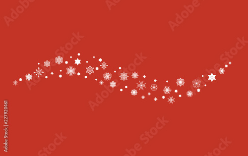 Welle - Schneeflocken