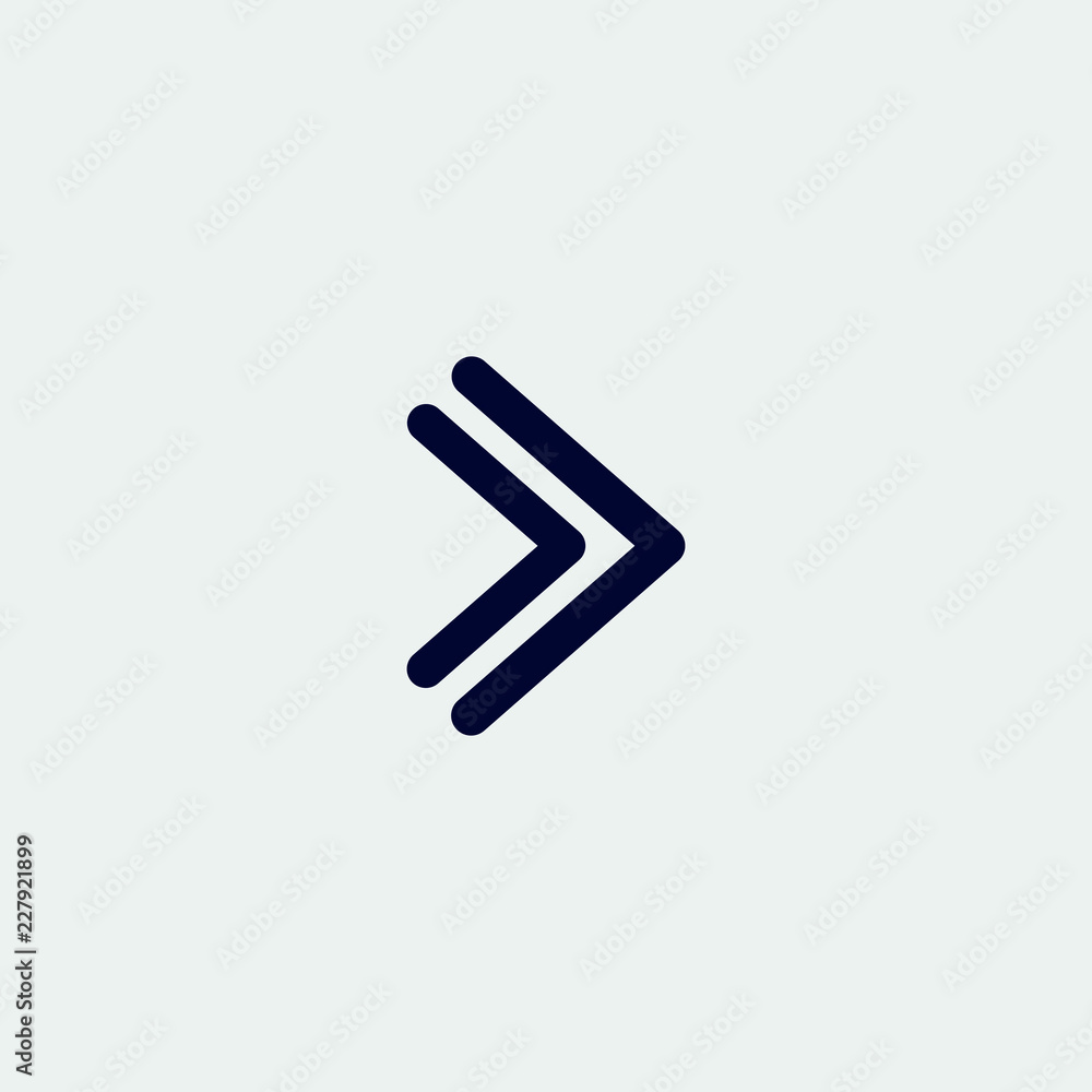 Obraz premium direction arrow icon, vector illustration. arrow icon