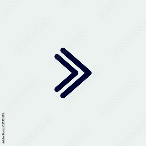 direction arrow icon, vector illustration. arrow icon