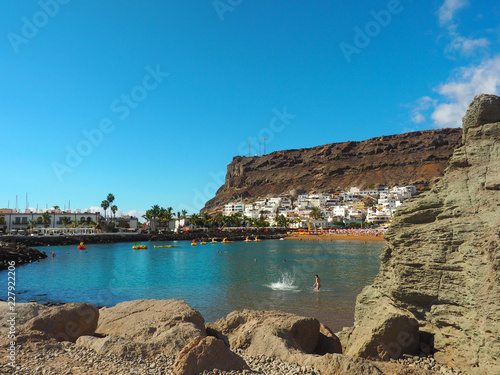 Der malerische Ferienort Puerto de Mogan - Gran Canaria