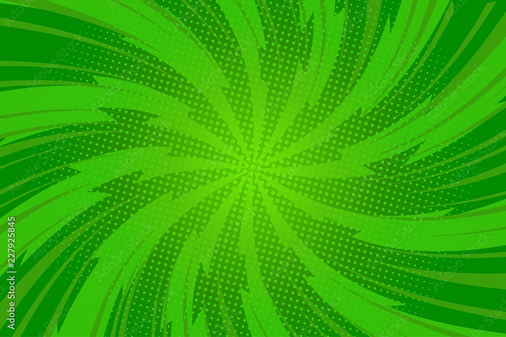 Naklejka premium Abstract green bright background