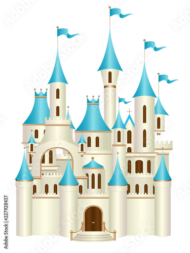 Fairy tale princess castle