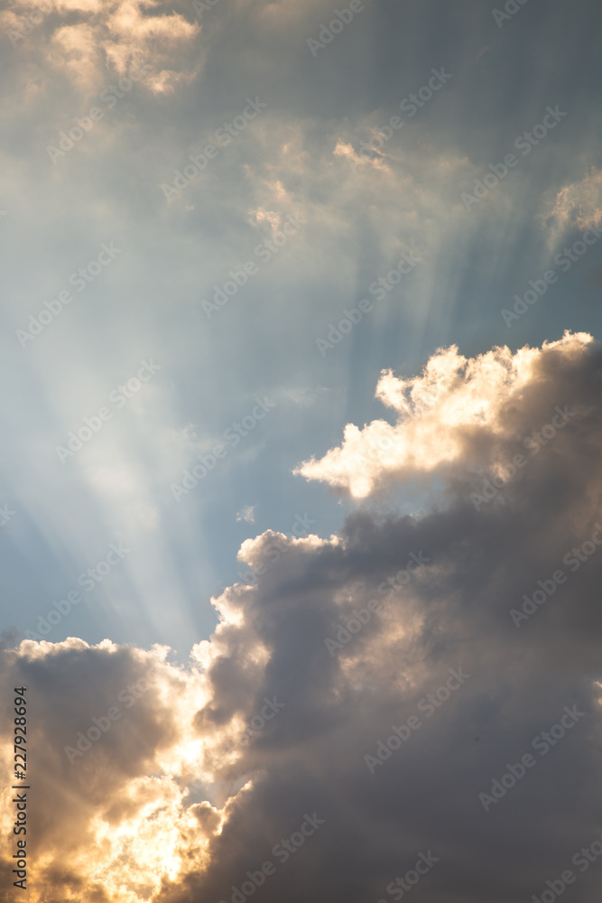 Obraz premium Wolken am Himmel