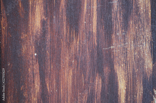 Rusty metal floor