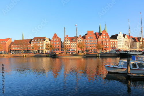 view of luebeck, germany