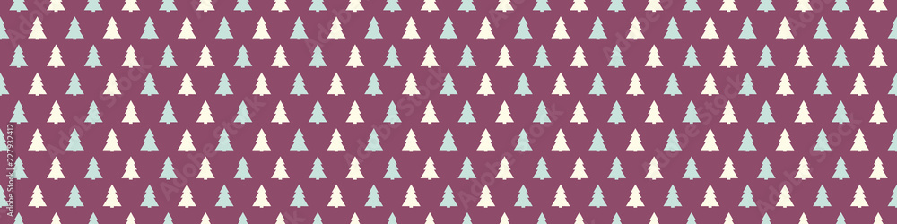 Wrapping paper with Christmas trees. Vector. Wrapping paper with Christmas trees. Vector.