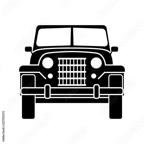 Army off-road car