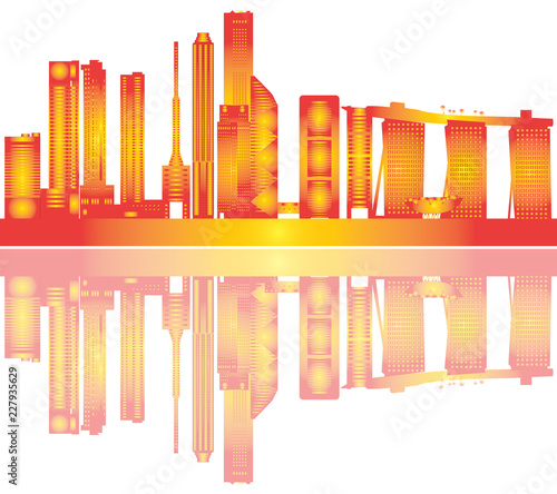 singapore city skyline