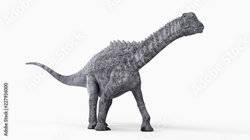 3d rendered illustration of a ampelosaurus