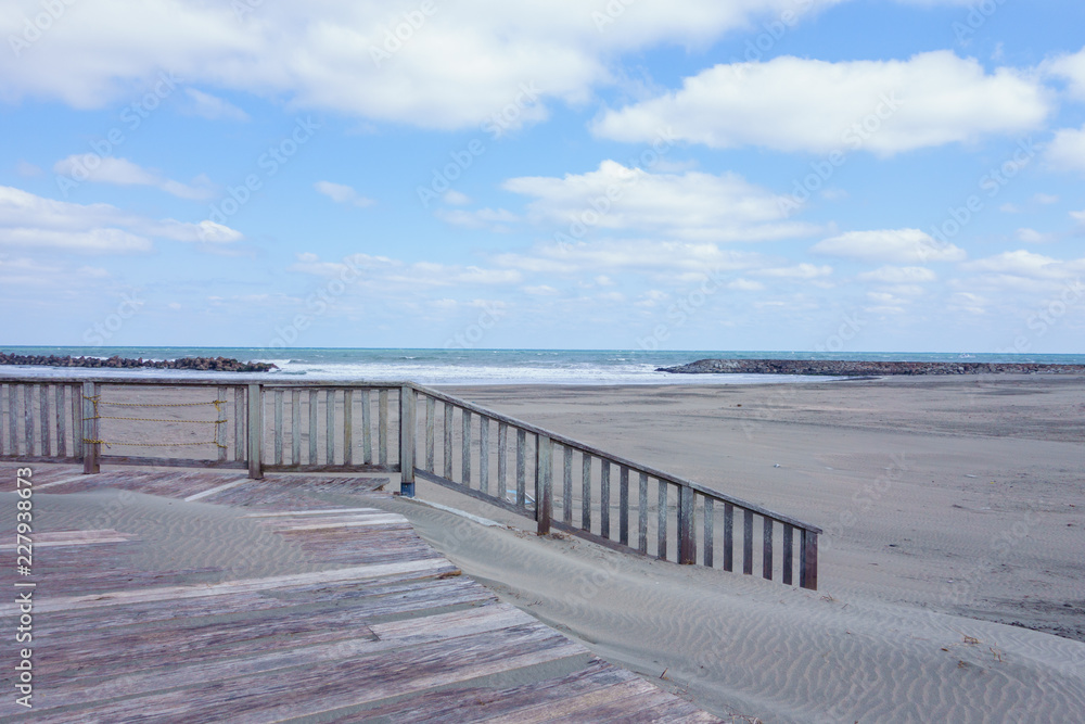 大原海岸の風景