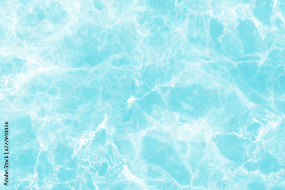 Fototapeta premium Turquoise marble texture and background for design.