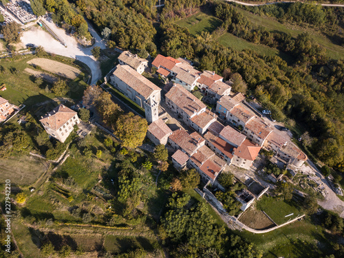 Hum (Colmo; Cholm) is a medieval town in the central part of Istria, Croatia. Hum is listed as the smallest town in the world by Guinness World Records. photo