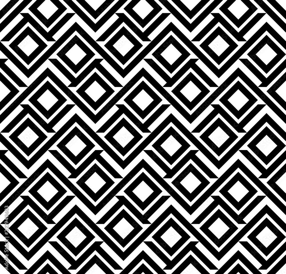 Ethnic style seamless pattern in black and white. Abstract wallpaper Ethnic style seamless pattern in black and white. Abstract wallpaper