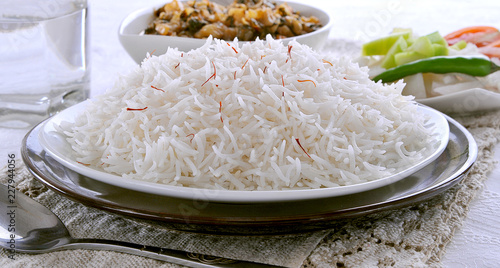 Boiled Rice with Vegetable