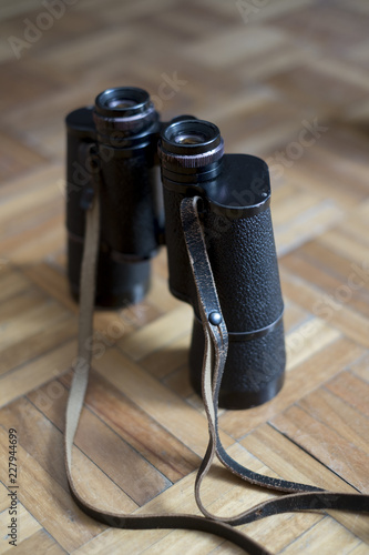 old binoculars